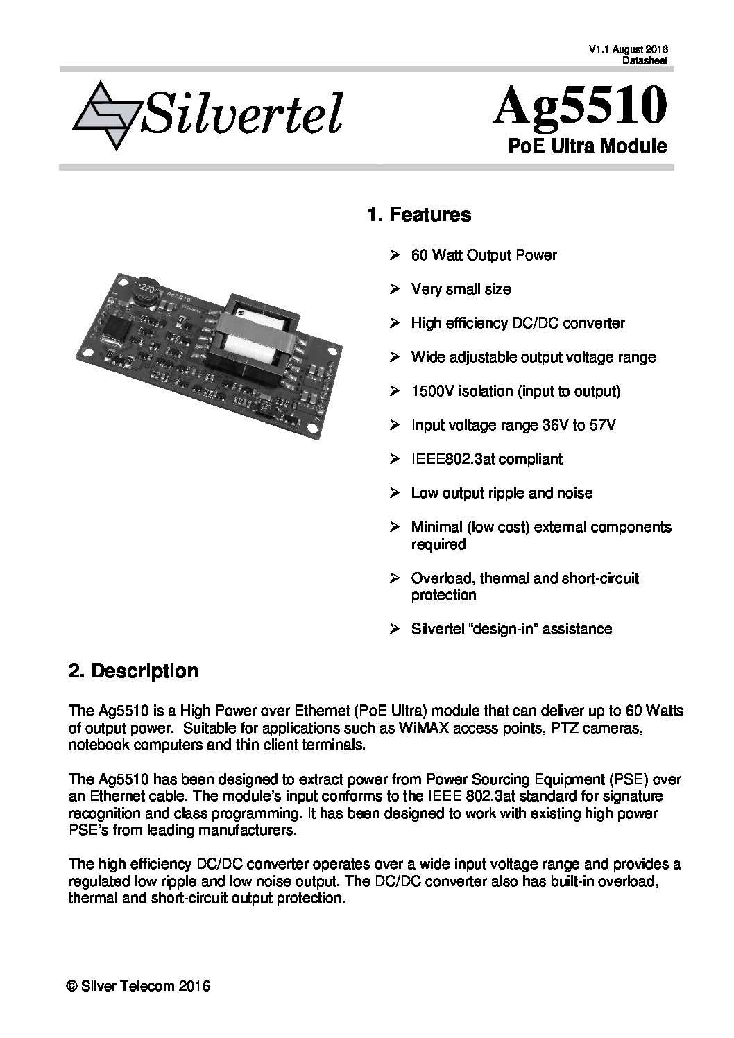 ag5510-datasheet-smallest-60w-power-over-ethernet-poe-ultra-pd